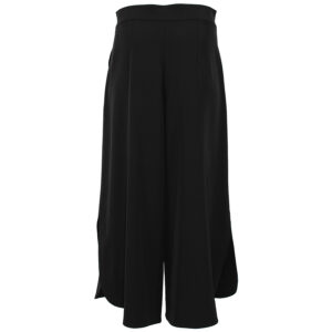 944524_BLK-01 Μαύρη Παντελόνα Κροπ Με Σκίσιμο PIROUETTE
