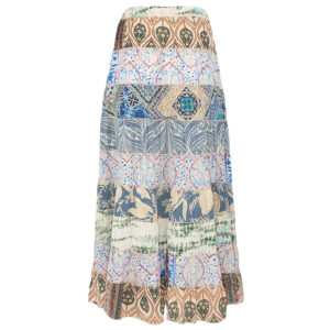 GLAMOUR-01 Glamour Μακριά Φούστα Boho Κολάζ LARA ETHNICS
