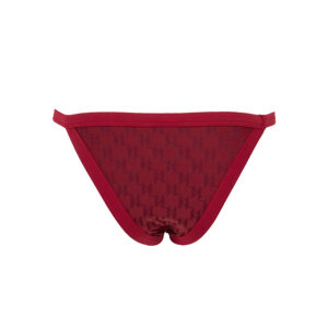 235W2231_224-01 K/Beachwear Κόκκινο Σλιπ Με Logo KARL LAGERFELD