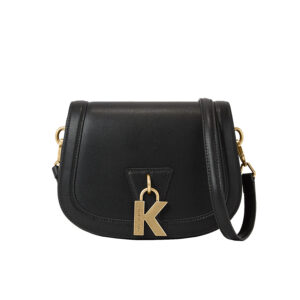240W3050_999-00 K/Lock Medium Crossbody Μαύρη Τσάντα KARL LAGERFELD