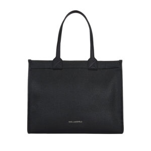 245W3091_999-01 K/Skuare Large Tote Grainy Μαύρη Τσάντα KARL LAGERFELD