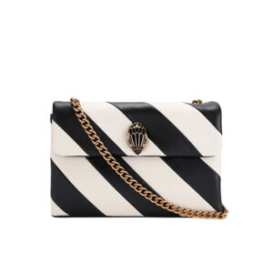 2721901109-00 Medium Kensington Ασπρόμαυρη Τσάντα KURT GEIGER
