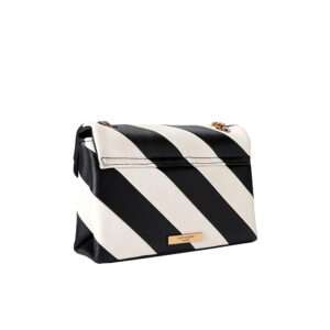 2721901109-01 Medium Kensington Ασπρόμαυρη Τσάντα KURT GEIGER