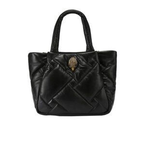 2737200109-00 Kensington Medium Shopper Puff Μαύρη Τσάντα KURT GEIGER