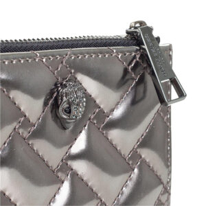 0587264109-03 Mini Purse Kensington Ασημί Πορτοφόλι KURT GEIGER