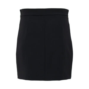 GOT3646E2_110-01 Mini Μαύρη Φούστα Με Αλυσίδες ELISABETTA FRANCHI