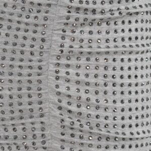 104454A288_I42-02 Kedrin Midi Γκρι Φούστα Με Στρας PINKO
