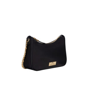 BS57A46E2_110-02 Μαύρο Τσαντάκι Με Logo ELISABETTA FRANCHI