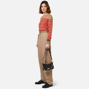 BS57A46E2_110-mdl1 Μαύρο Τσαντάκι Με Logo ELISABETTA FRANCHI
