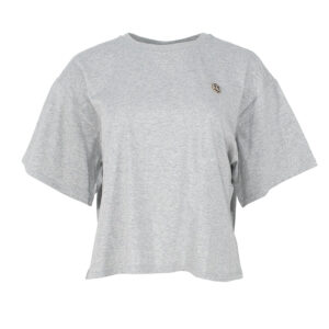 242TP2521_0082M-00 Γκρι T-Shirt Με Logo TWINSET