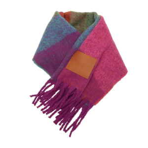 9427290979-01 Yarndye Μωβ Πολύχρωμο Κασκόλ KURT GEIGER