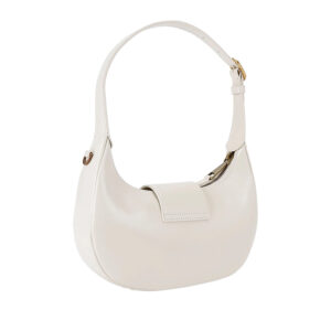 3601141309-01 Small Chelsey Hobo Άσπρη Τσάντα Μισοφέγγαρο KURT GEIGER