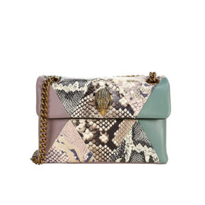 4028699189-00 Leather Mini Kensington Εμπριμέ Τσάντα KURT GEIGER