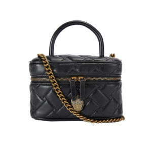 4375100109-00 Mini Kensington Vanity XB Μαύρη Τσάντα KURT GEIGER