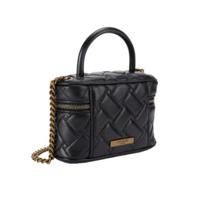 4375100109-01 Mini Kensington Vanity XB Μαύρη Τσάντα KURT GEIGER