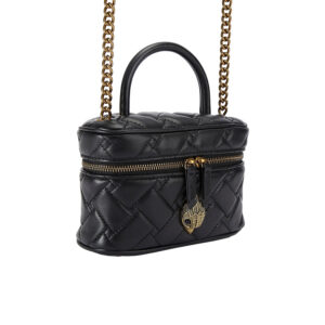 4375100109-02 Mini Kensington Vanity XB Μαύρη Τσάντα KURT GEIGER