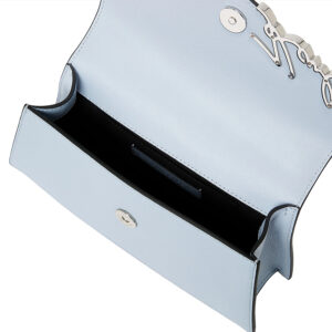 A1W30458_1KZ-02 K/Signature Slim CB Γαλάζια Τσάντα KARL LAGERFELD