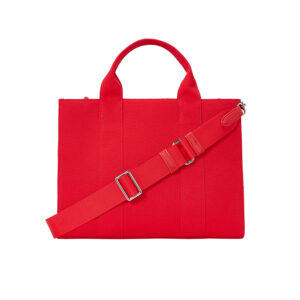 A1W50010_034-01 K/RSG Square Medium Tote Κόκκινη Τσάντα KARL LAGERFELD