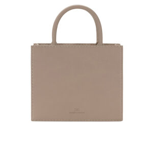 BS08A51E2_DC4-01 Μικρή Μπεζ Τσάντα Tote Με Logo ELISABETTA FRANCHI