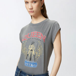 104603A2DA_I63-mdl2 Marrakech Γκρι T-Shirt Με Στάμπα pinko