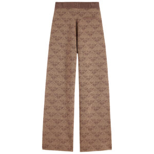 179560_281-01 MAISON SCOTCH Καφέ Φαρδύ Παντελόνι Λούρεξ