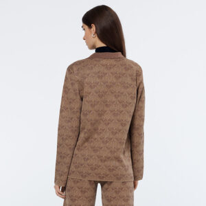 179655_281-mdl3 Καφέ Ζακέτα Λούρεξ MAISON SCOTCH