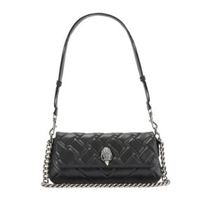 4029900109-00 Small Long Kensington Μαύρη Τσάντα KURT GEIGER