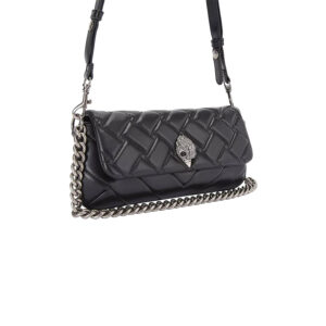 4029900109-02 Small Long Kensington Μαύρη Τσάντα KURT GEIGER