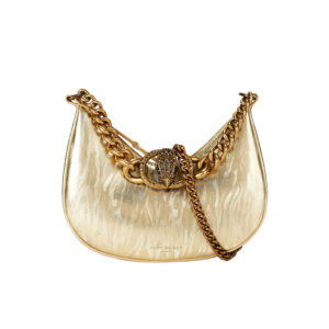 4354666189-00 Small Chelsey Chain Hobo Χρυσή Τσάντα KURT GEIGER