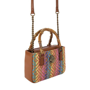 4376969999-02 Square Mini Kensington Πολύχρωμη Τσάντα KURT GEIGER
