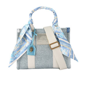 9544586999-00 Small Southbank Tote Γαλάζια Τσάντα KURT GEIGER