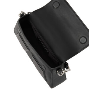 A1W30155_999-02 Ikon/K Soft Crossbody Μαύρη Τσάντα KARL LAGERFELD