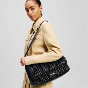 A2W30151_1AV-mdl1 K/Pillow Large Shoulderbag Μαύρη Τσάντα KARL LAGERFELD