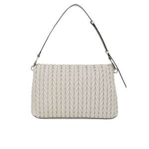 A2W30151_252-01 K/Pillow Large Shoulderbag Λευκή Τσάντα KARL LAGERFELD