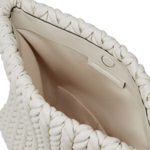 A2W30151_252-02 K/Pillow Large Shoulderbag Λευκή Τσάντα KARL LAGERFELD