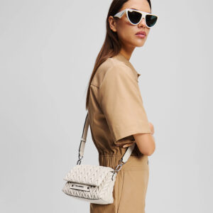 A2W30153_252-mdl1 K/Pillow Crossbody Λευκό Τσαντάκι KARL LAGERFELD