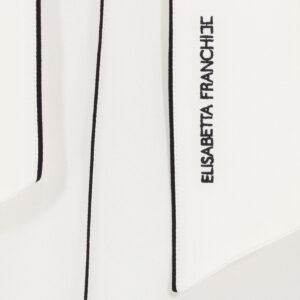 CA10451E2_E84-02 Εκρού Μπλούζα Με Φούλάρι ELISABETTA FRANCHI