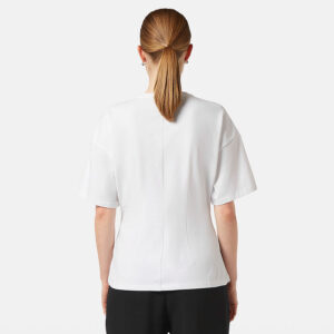 179625_100-mdl3 Άσπρη Μεσάτη Μπλούζα MAISON SCOTCH