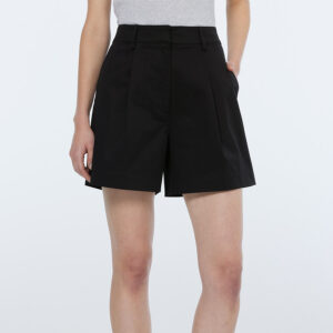 180207_001-mdl2 Μαύρο Παντελόνι Σορτς MAISON SCOTCH