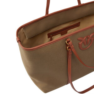 104715A2G2_VA7Q-02 Miranda Shopper Extra Καφέ Τσάντα pinko