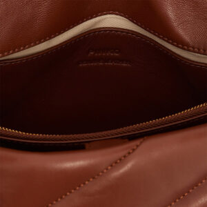 100038A0F2_L84Q-02 Love Classic Puff Καφέ Τσάντα PINKO