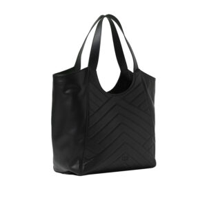 104536A2AO_Z99Q-01 Puzzle Tote Bag Fiore Μαύρη Τσάντα PINKO