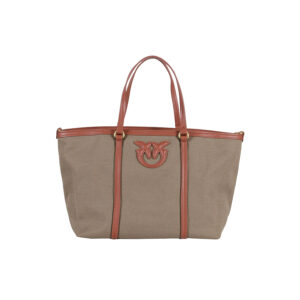 104714A2G2_XX2Q-00 Miranda Shopper Classic Χακί Τσάντα PINKO