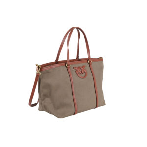 104714A2G2_XX2Q-02 Miranda Shopper Classic Χακί Τσάντα PINKO