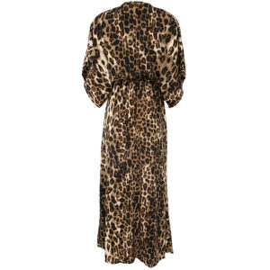 LE251ANTOINETTE_2948-01 Antoinette Wild Μακρύ Καφέ Φόρεμα LARA ETHNICS
