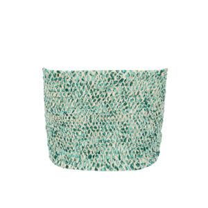 LE251SOLAL_2946-01 Solal Python Turquoise Τυρκουάζ Εμπριμέ Κροπ Τοπ LARA ETHNICS