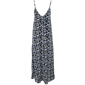 LE251SOPHIA_2945-01 Sophia Paradise Indigo Μακρύ Μπλε Φόρεμα LARA ETHNICS