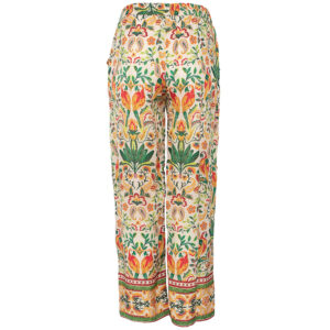 LE251YOGA_2964-01 Yoga Parrot Multicolor Εμπριμέ Παντελόνι LARA ETHNICS