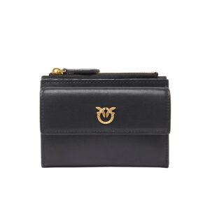 103612A0F1_Z99Q-00 Compact Wallet Μαύρο Πορτοφόλι pinko