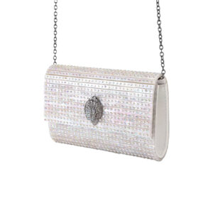 2746644979-02 Party Eagle Clutch CR Λευκό Τσαντάκι KURT GEIGER